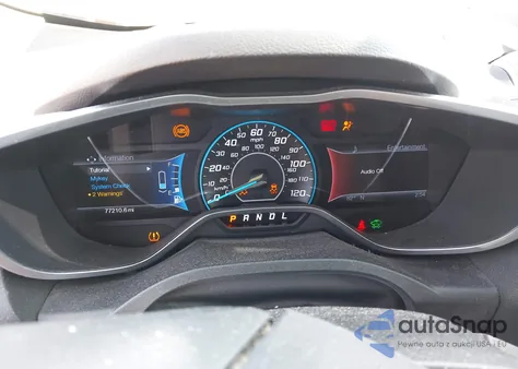 2013 Ford C-Max Hybrid Sel из США, поврежденный, VIN 1FADP5BU7DL554964